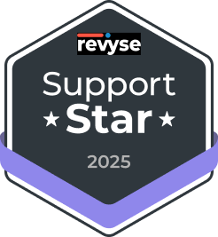 RevYSE 2025 Support Star award badge
