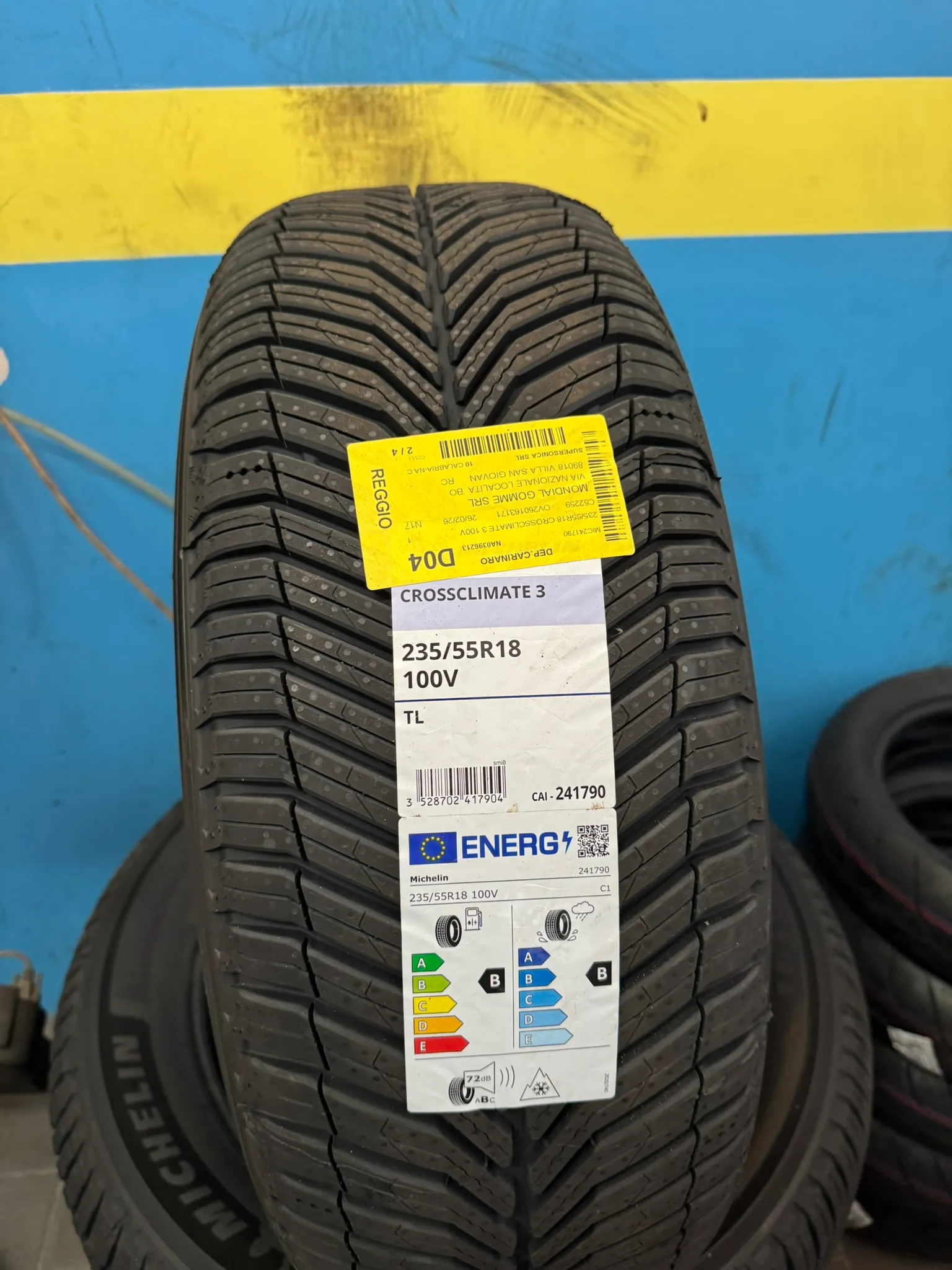 Pneumatico Michelin CrossClimate 3 235/55R18