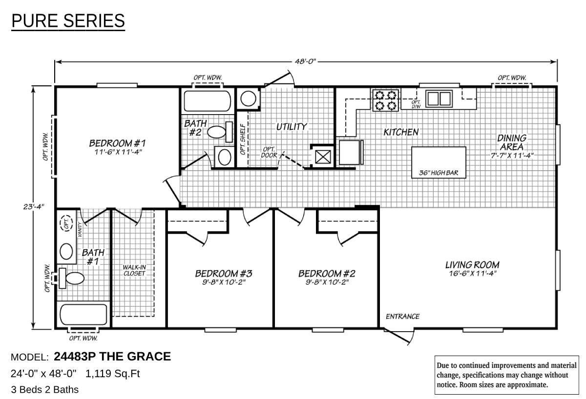 Pure Series / 24483P The Grace