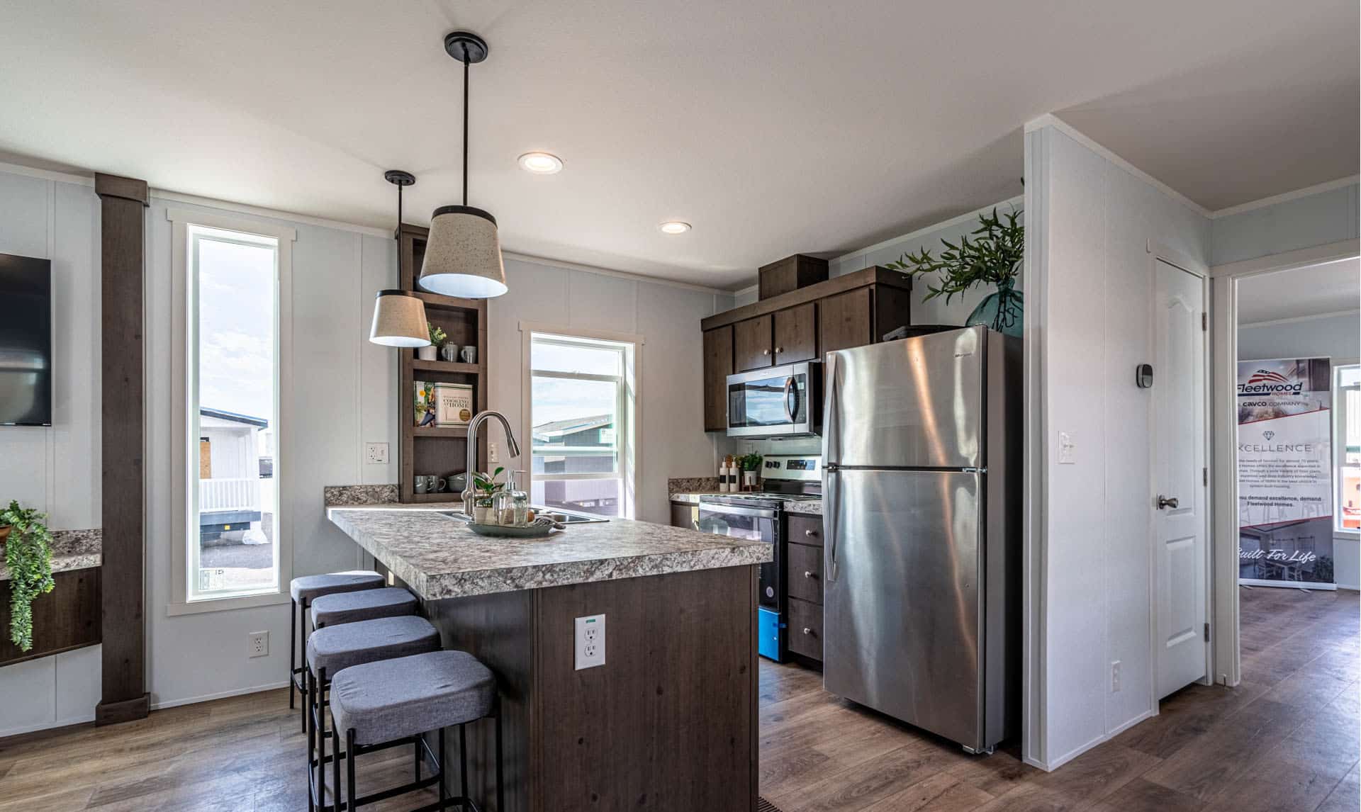 The Pursuit 16603P kitchen