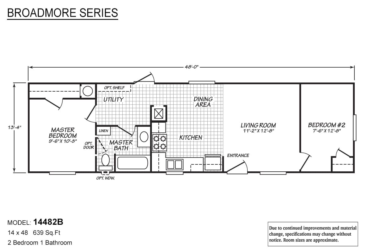 Broadmore Series / 14482B The Bench