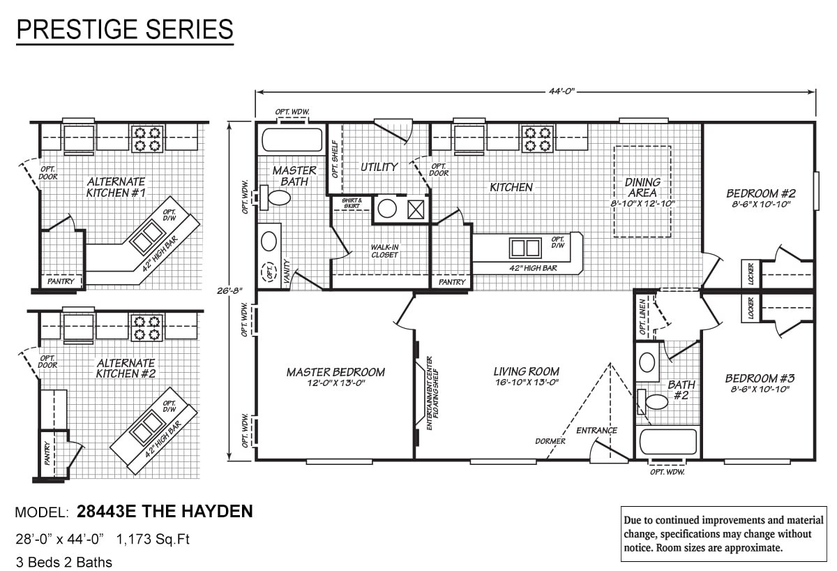 Prestige Series / 28443E The Hayden