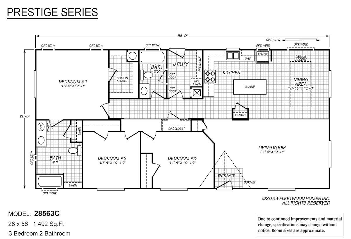 Prestige Series / 28563C The Clearwater
