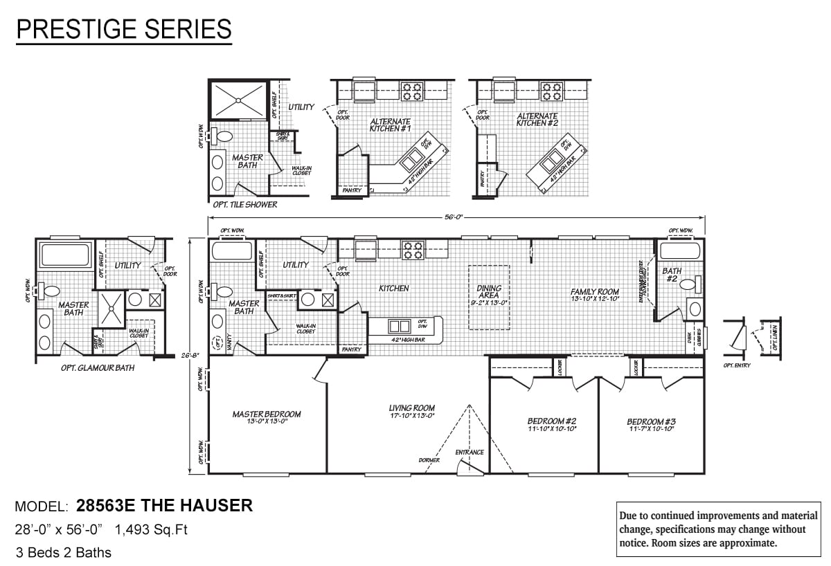 Prestige Series / 28563E The Hauser