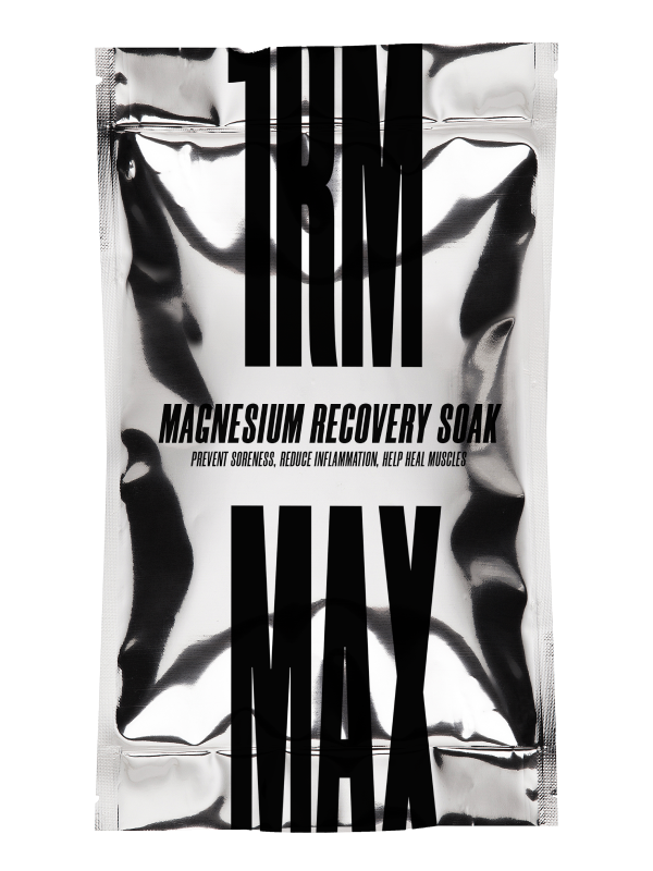 Recovery Labs silver magnesium recovery soak pouch
