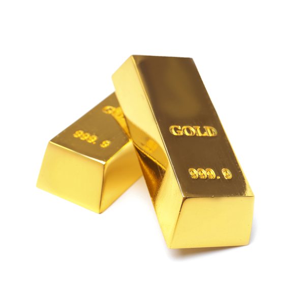 Two gold bullion bars