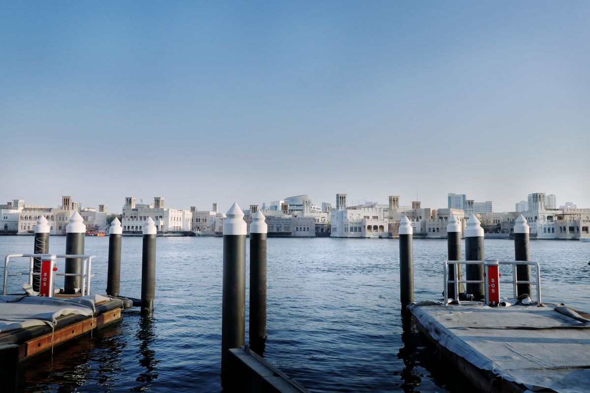 A photographed view of Dubai