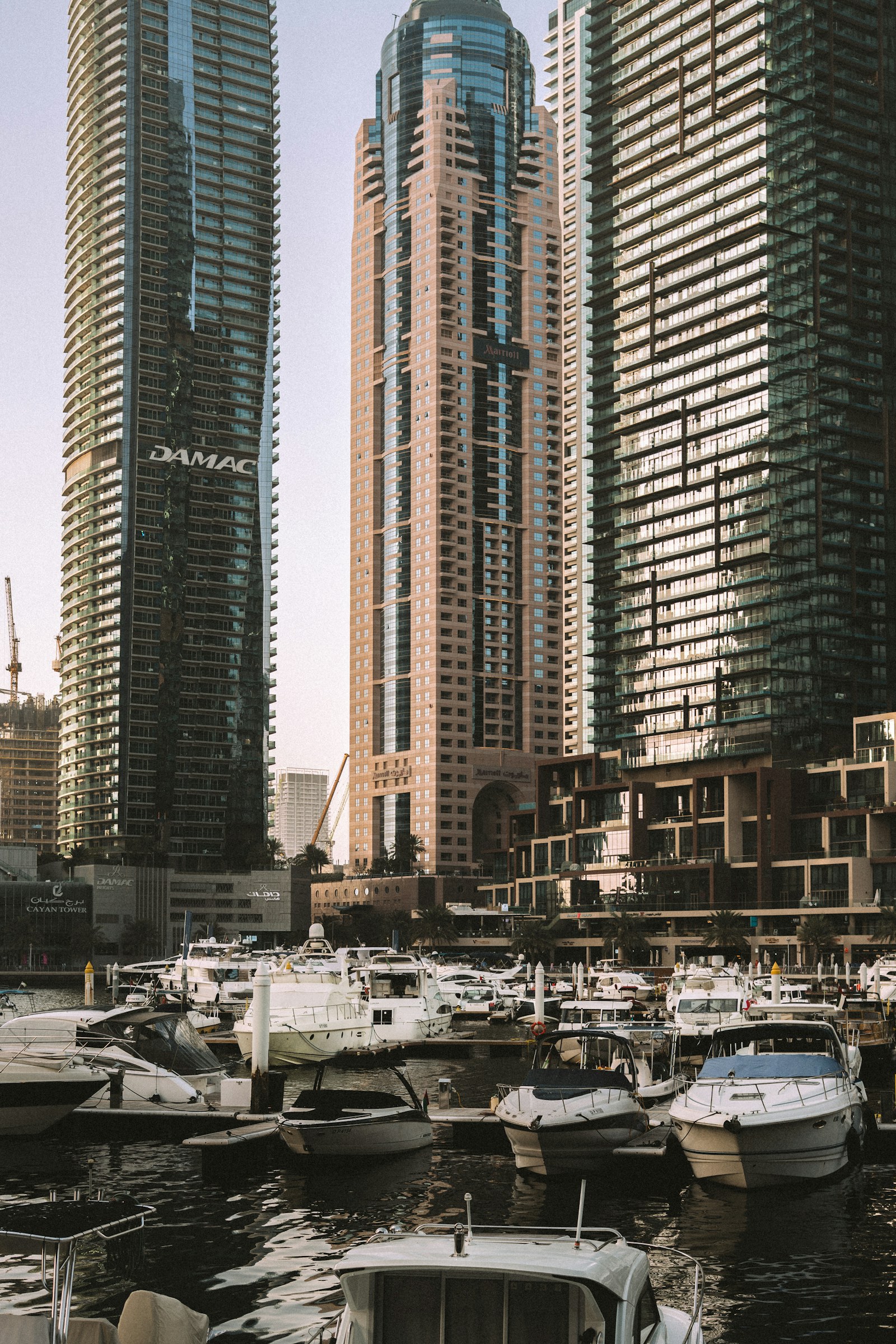 Dubai Marina residential setting