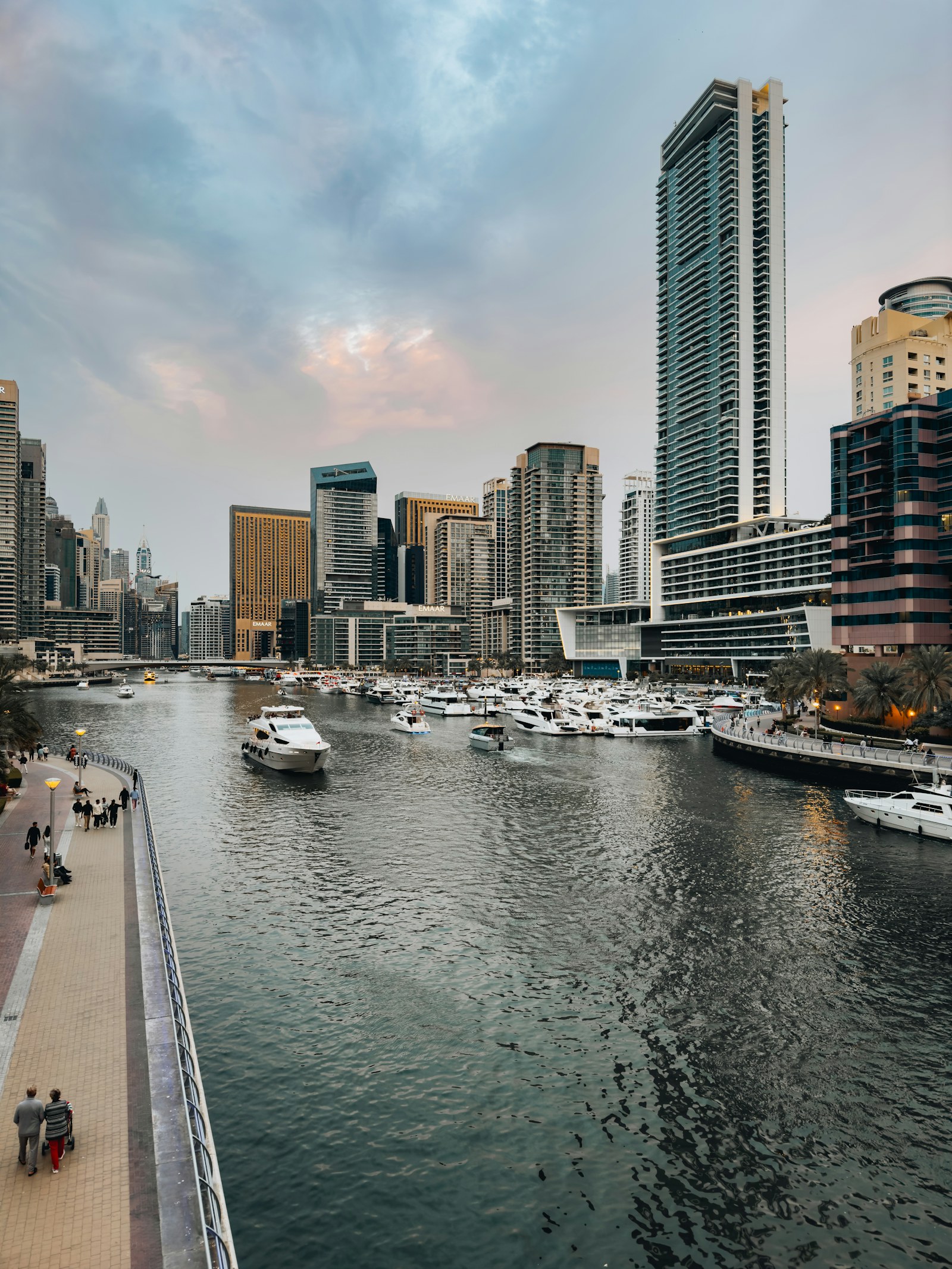 Marina homes overlooking the canal
