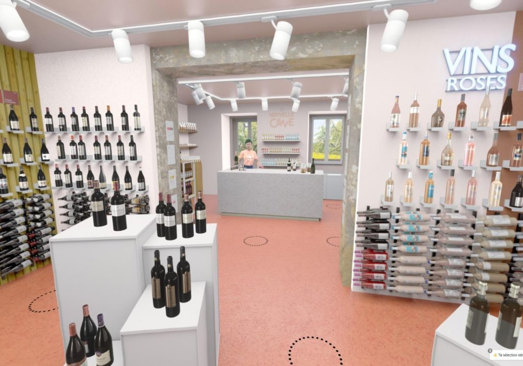 3D Commerce - La Nouvelle Cave
