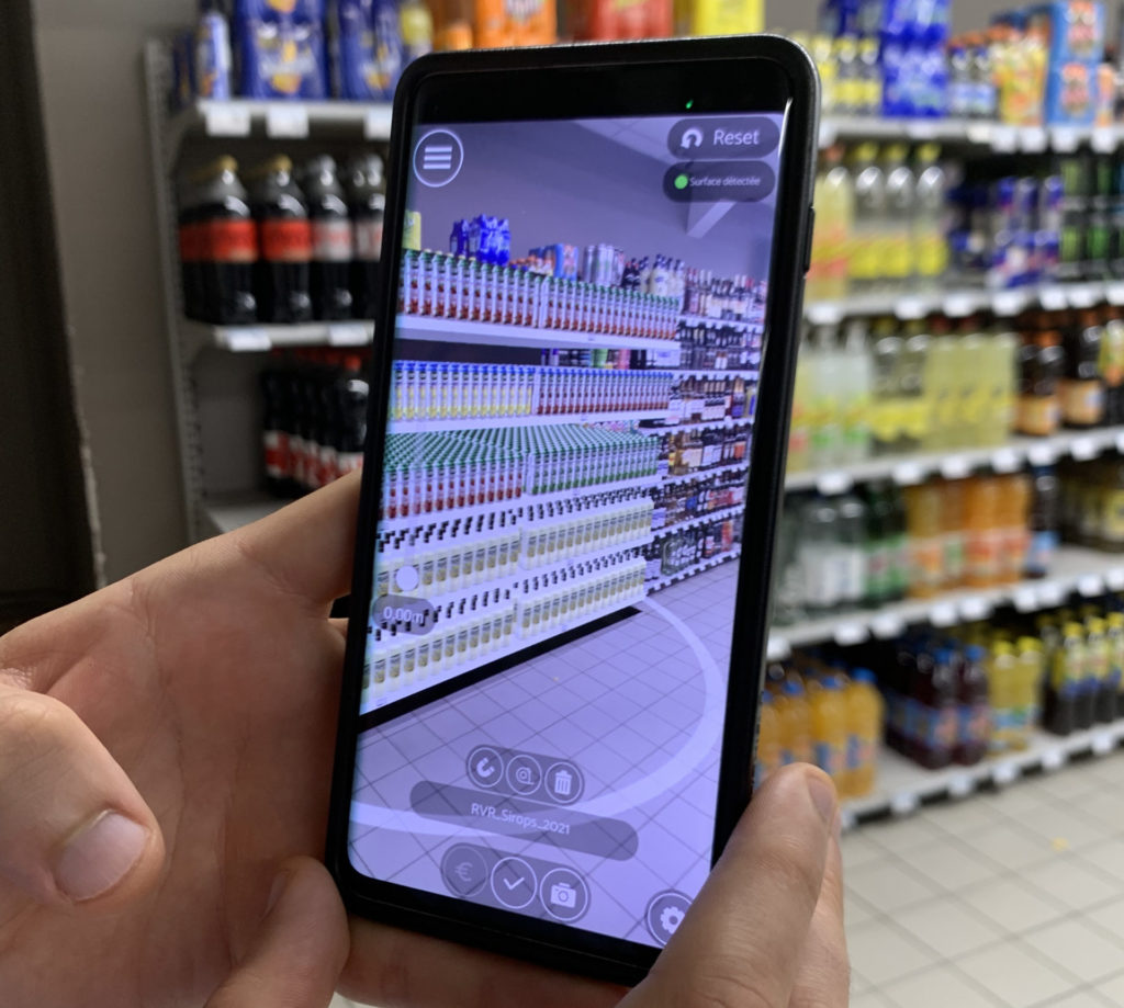 Retail VR, augmented reality