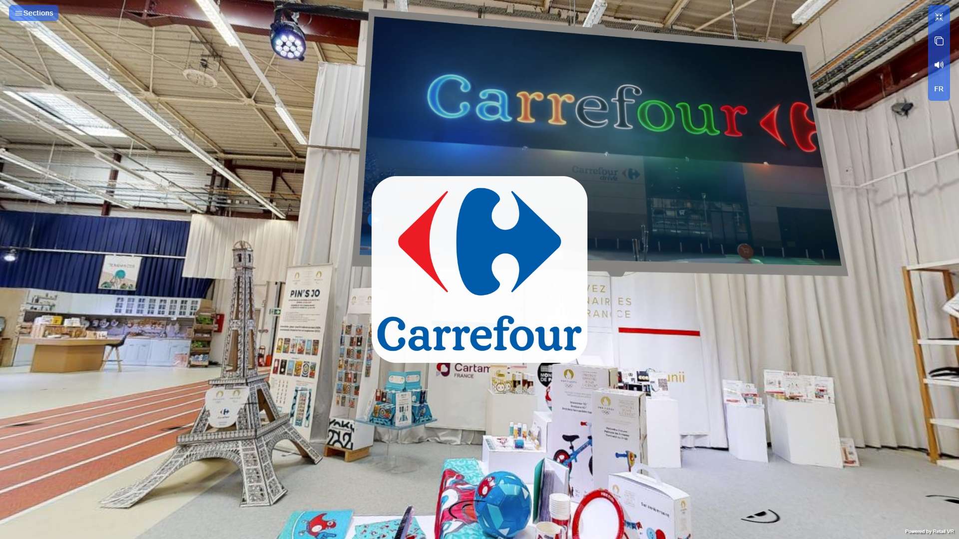 Le showroom virtuel de Carrefour transforme l'expérience d'achat des directeurs de magasin