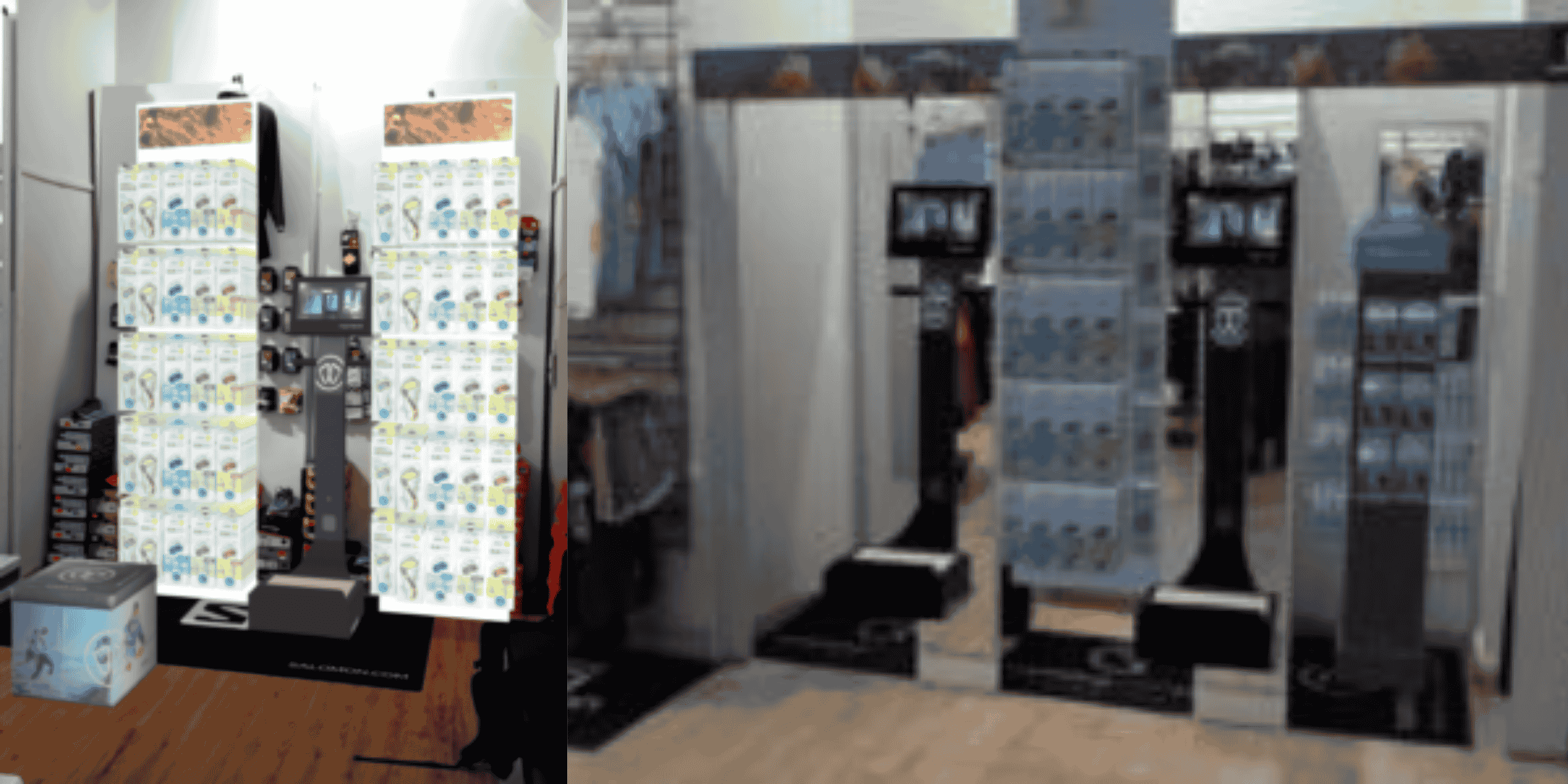 Planogramme de produits de sport