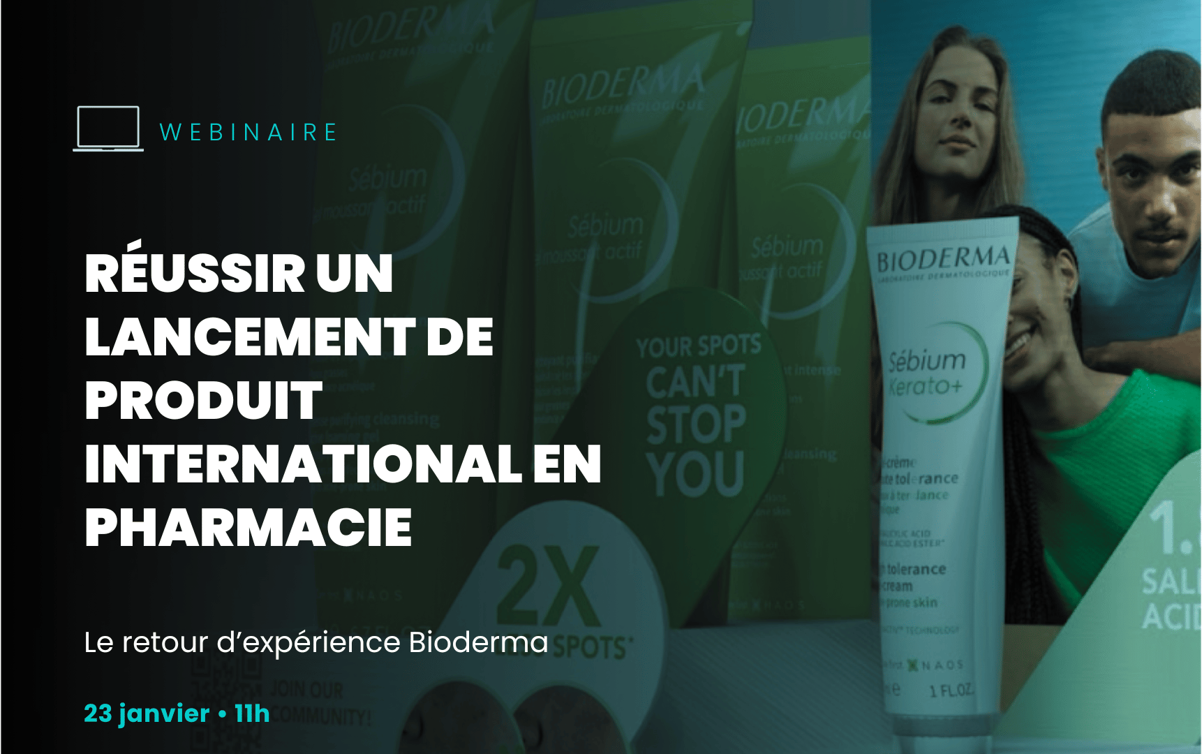 Webinaire sur la réussite d'un lancement de produit international en pharmacie