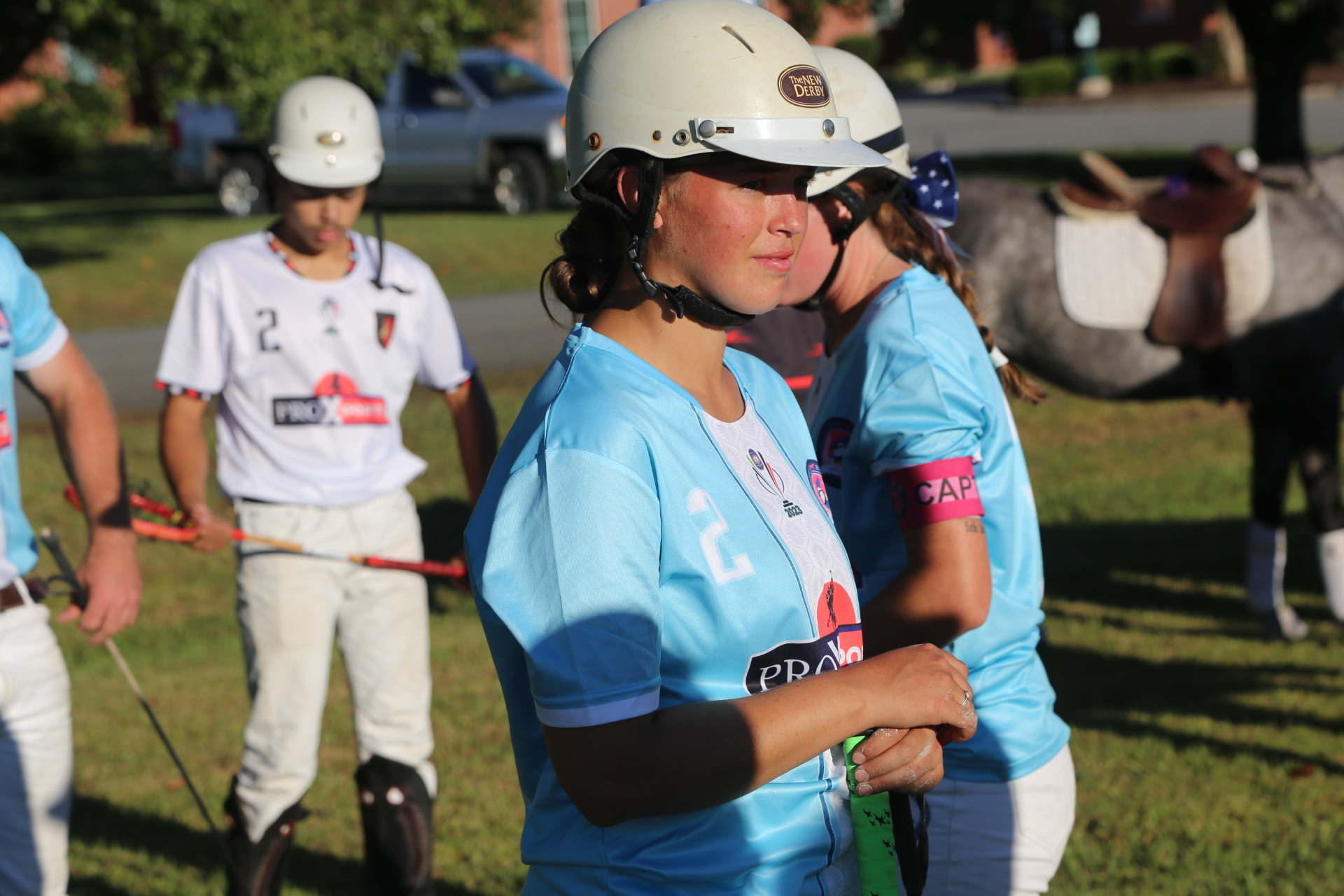 Major League Polocrosse equestrian showcase