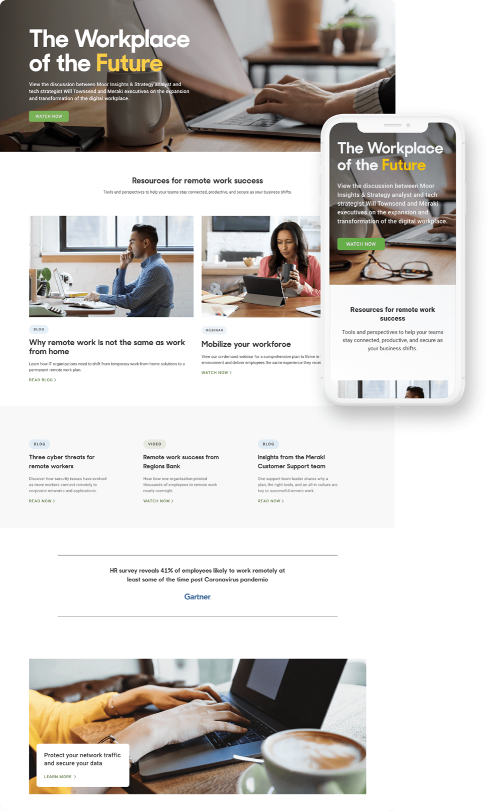 Campaign hub: the workplace of the future
