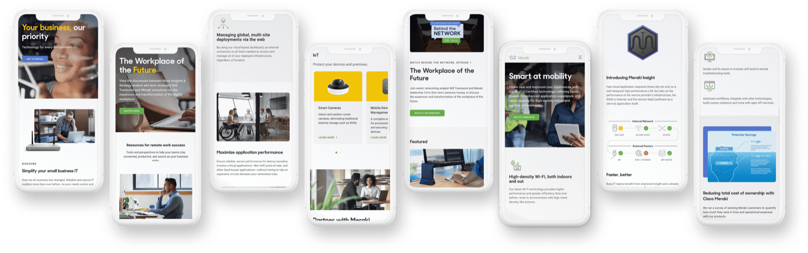 Mobile, designed first rather than retrofitted