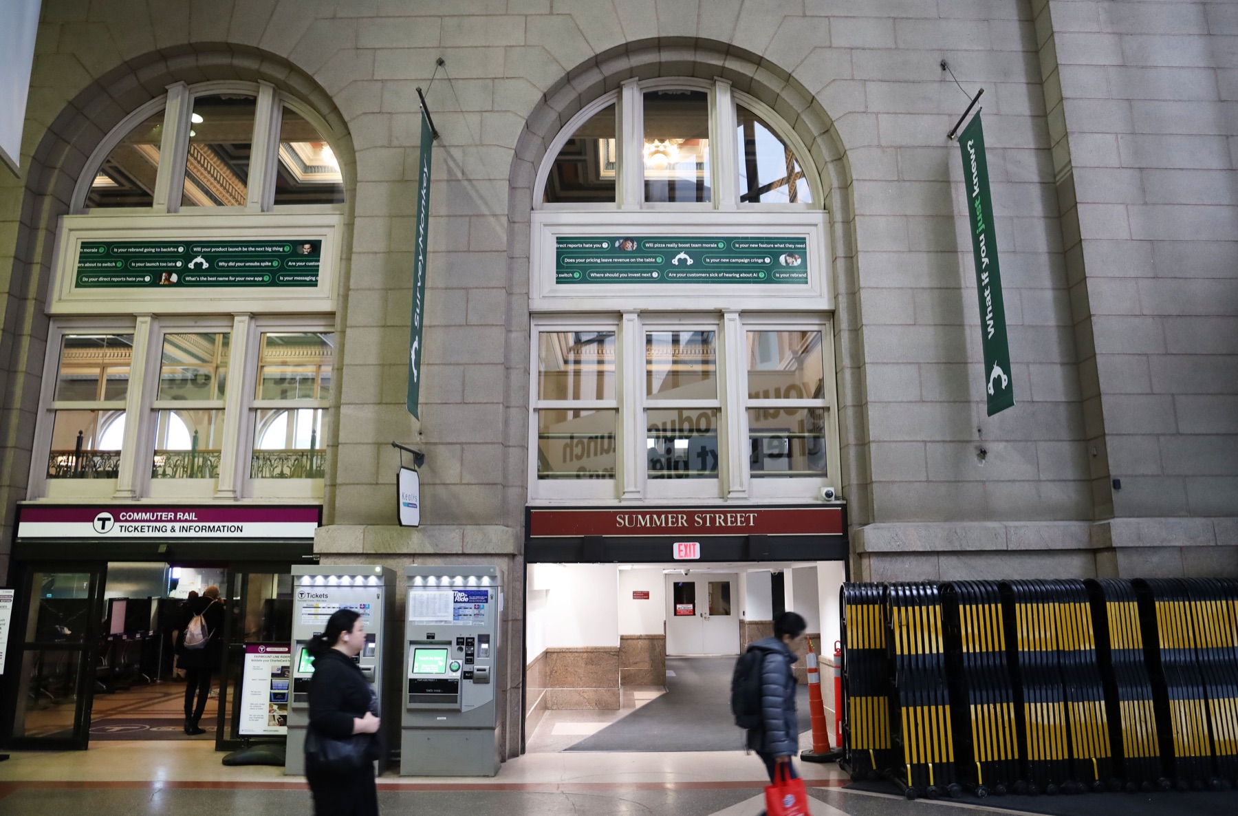 South Station, Summer Street entrance