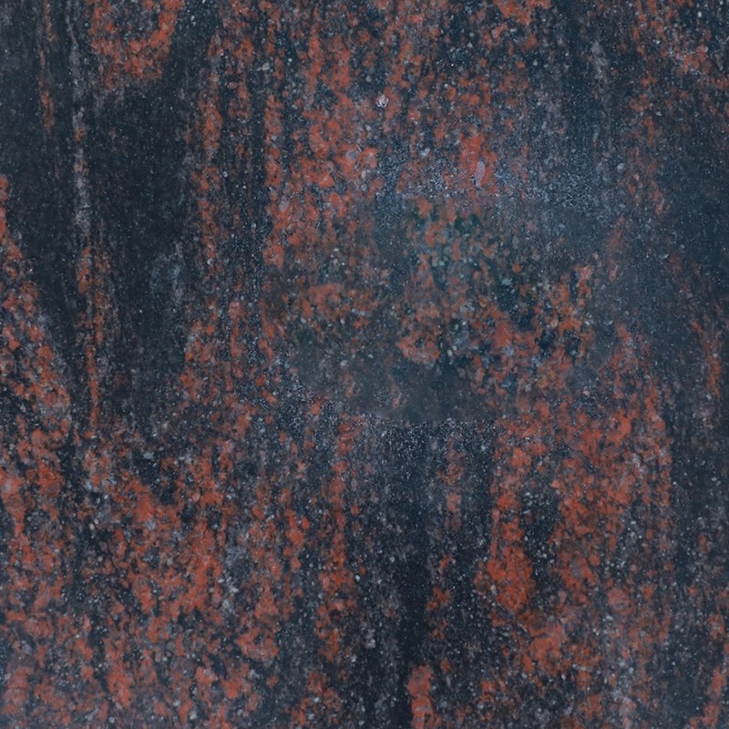 Aurora Red granite sample chip