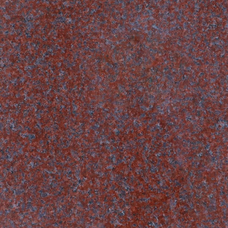 India Red granite sample chip