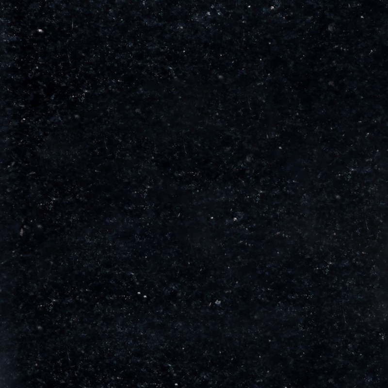 Galaxy Black granite sample chip