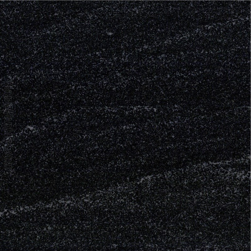 American Black granite sample chip