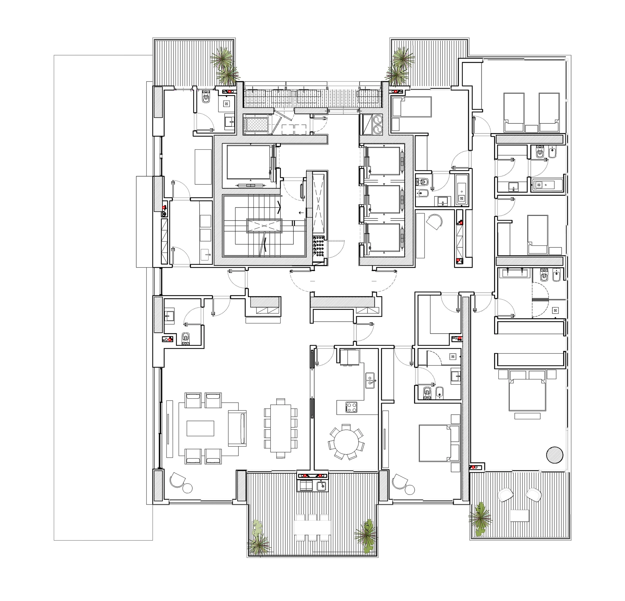 UNICA Puerto Madero — plano de piso 32