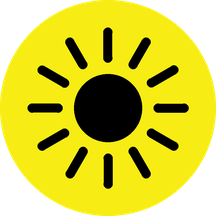 Sun icon
