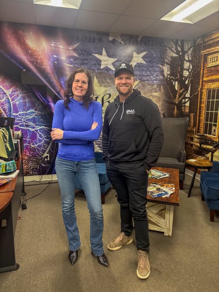 Noah Bergland, Owl Roofing with host Karissa Dunham on Shining Light on Minnesota, episode 82
