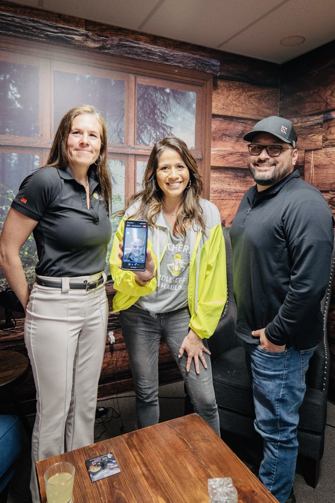 Missy Scherber, Kraus Anderson with host Karissa Dunham on Shining Light on Minnesota, episode 11