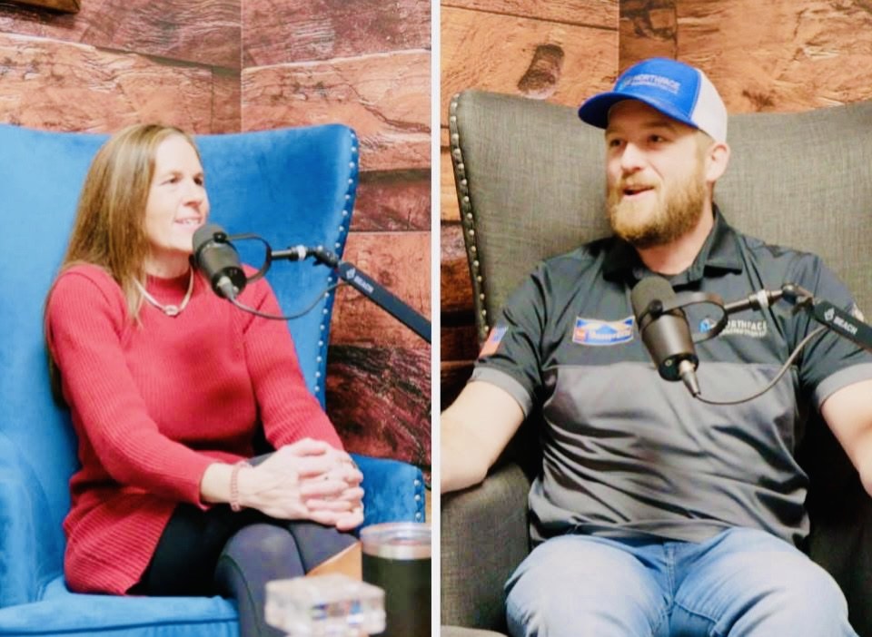 Josh Swisher, Northface Construction with host Karissa Dunham on Shining Light on Minnesota, episode 21