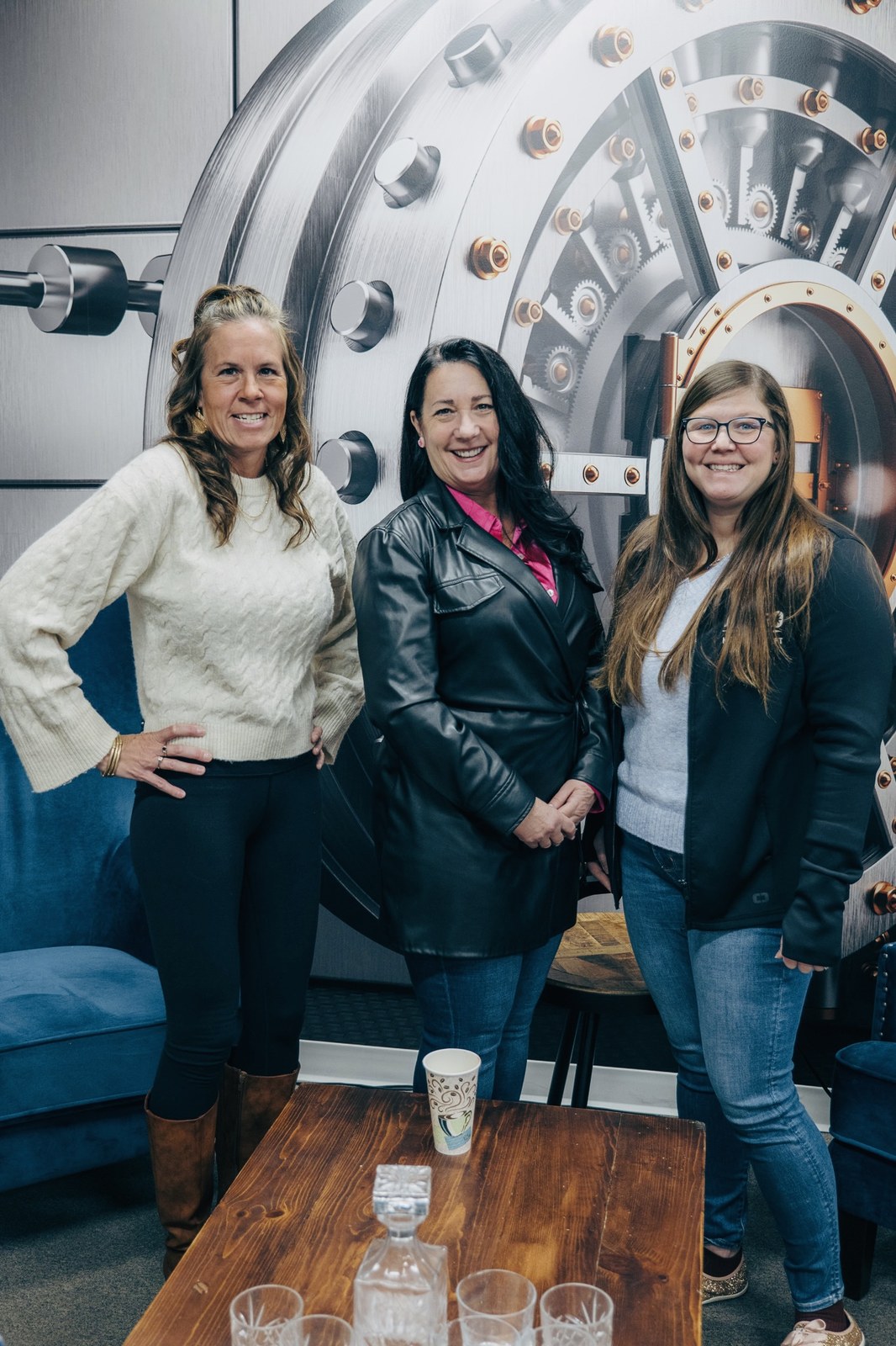 Lori Dorn and Emmy Ross, Brin Glass and Astro Metal Craft with host Karissa Dunham on Shining Light on Minnesota, episode 26