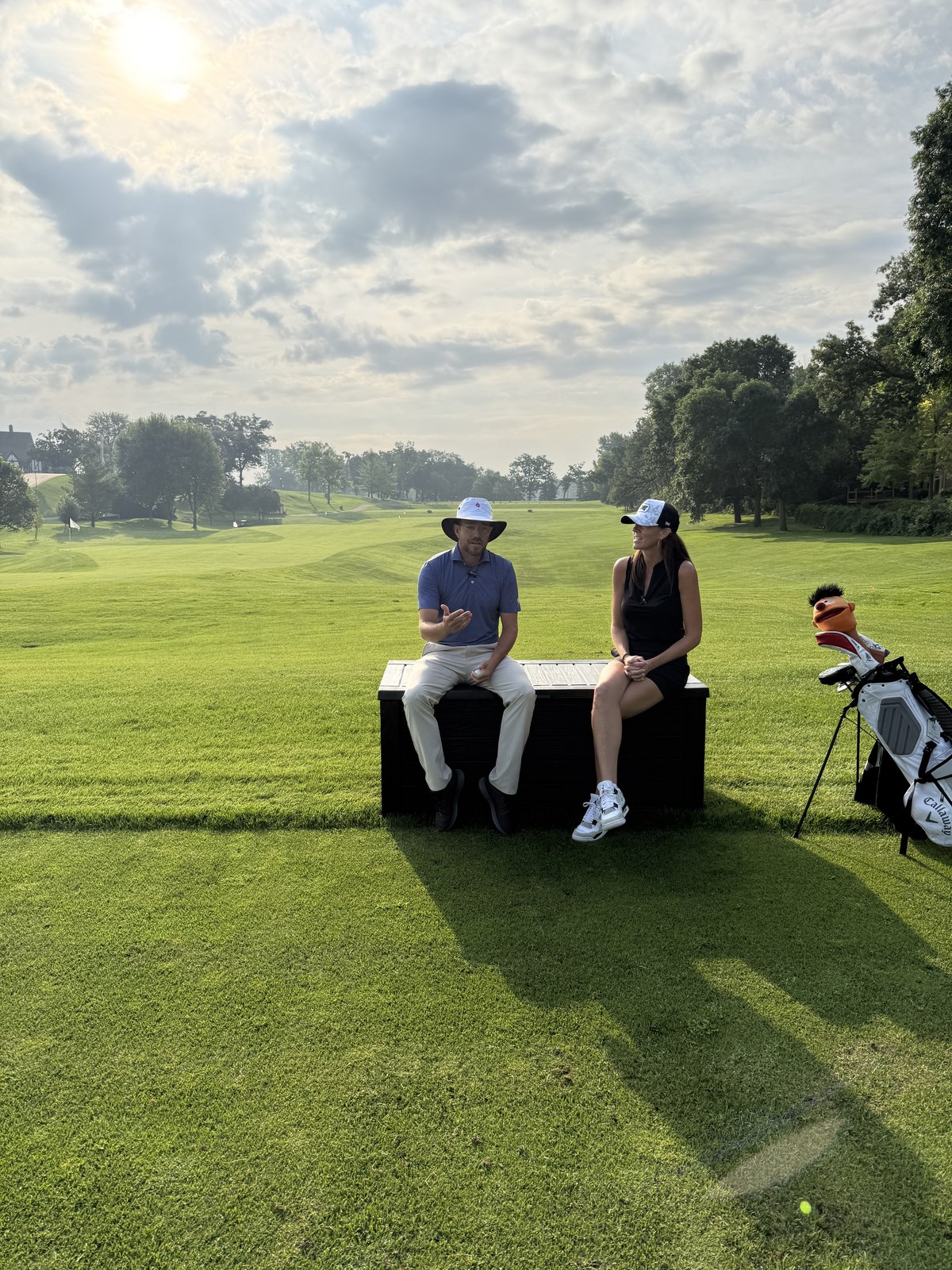 Dr. Luke Benoit, Interlachen Country Club with host Karissa Dunham on Shining Light on Minnesota, episode 50