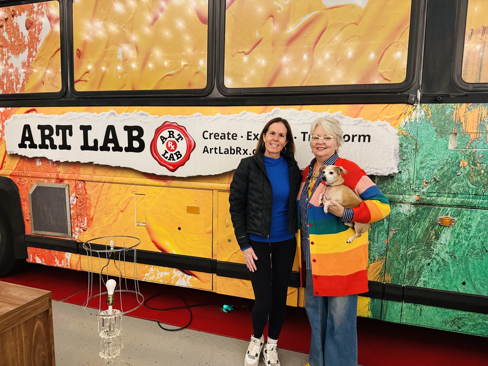 Lisa Lounsbury, Art Lab Rx with host Karissa Dunham on Shining Light on Minnesota, episode 69