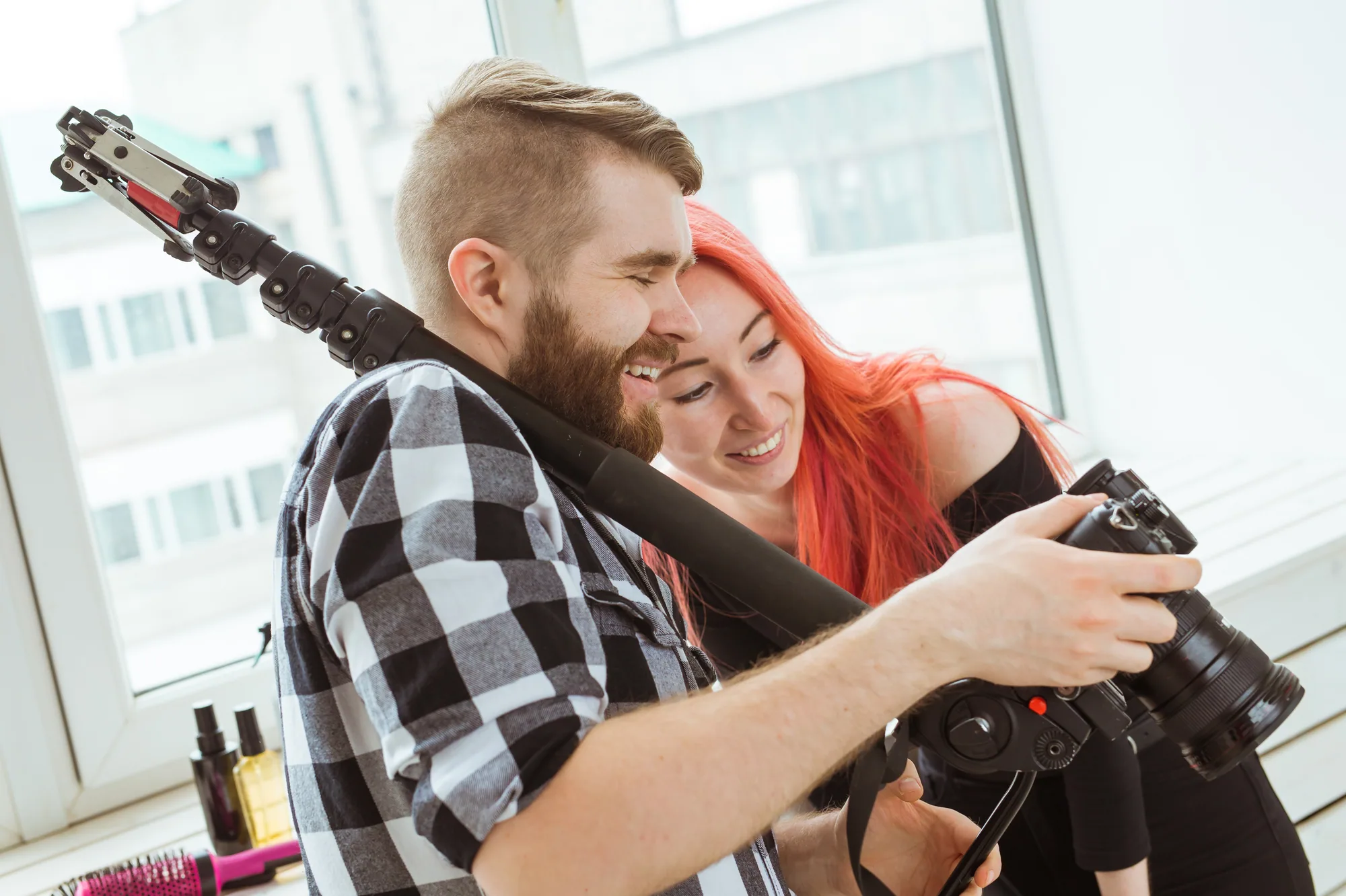 Creative professionals producing photography and video content