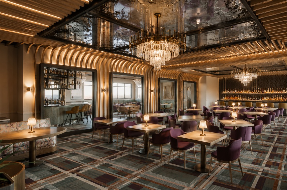 Render of the Grand Prairie bar