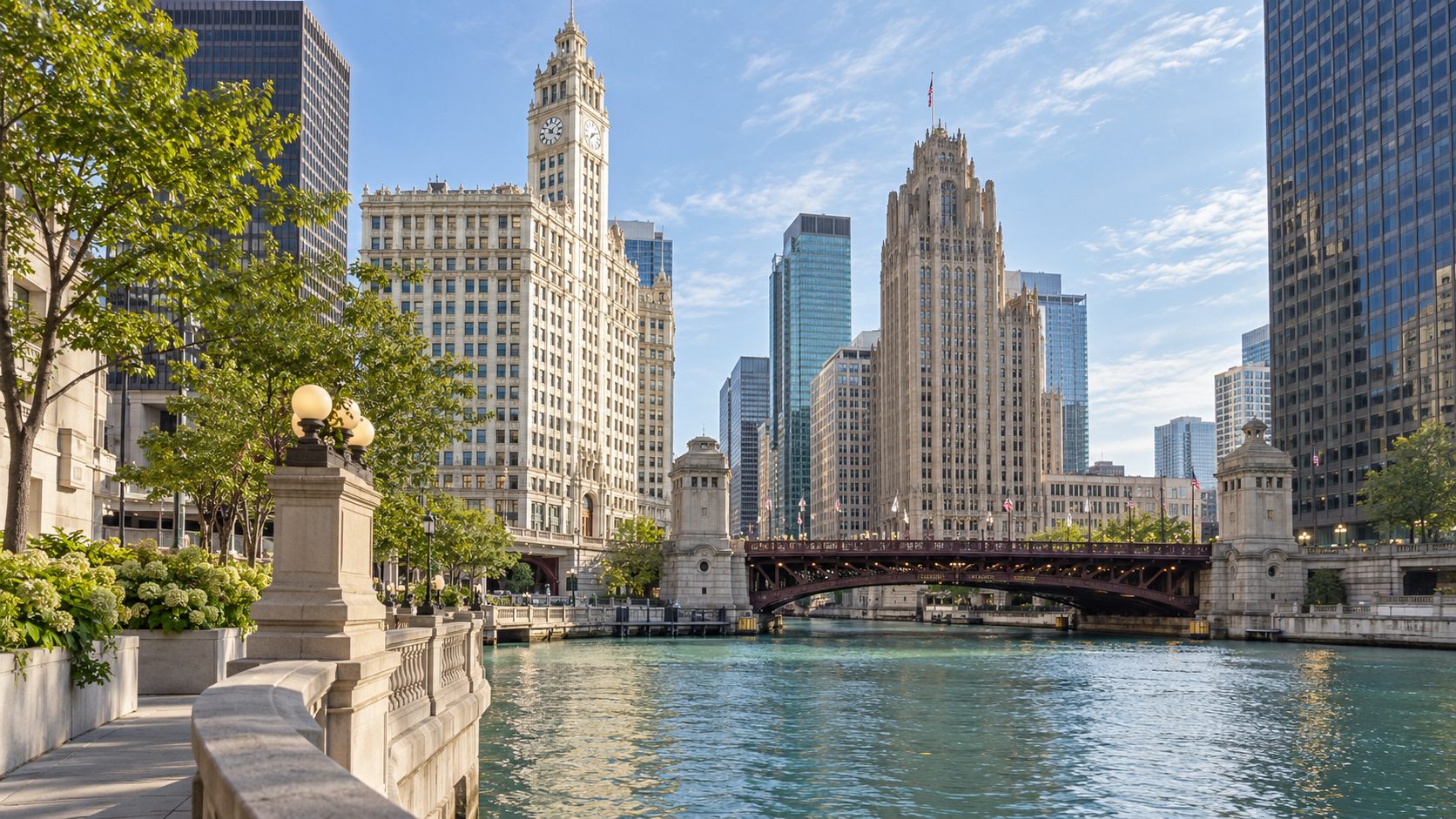 Illinois skyline