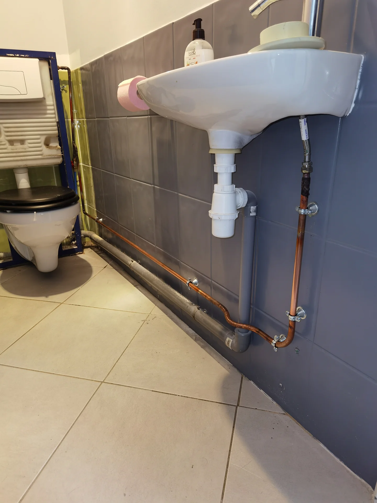 Installation de plomberie — Entreprise Griffon