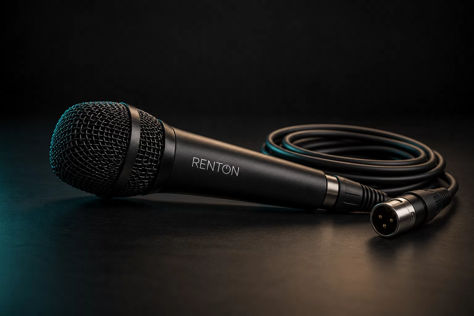 Renton wired microphone with XLR cable