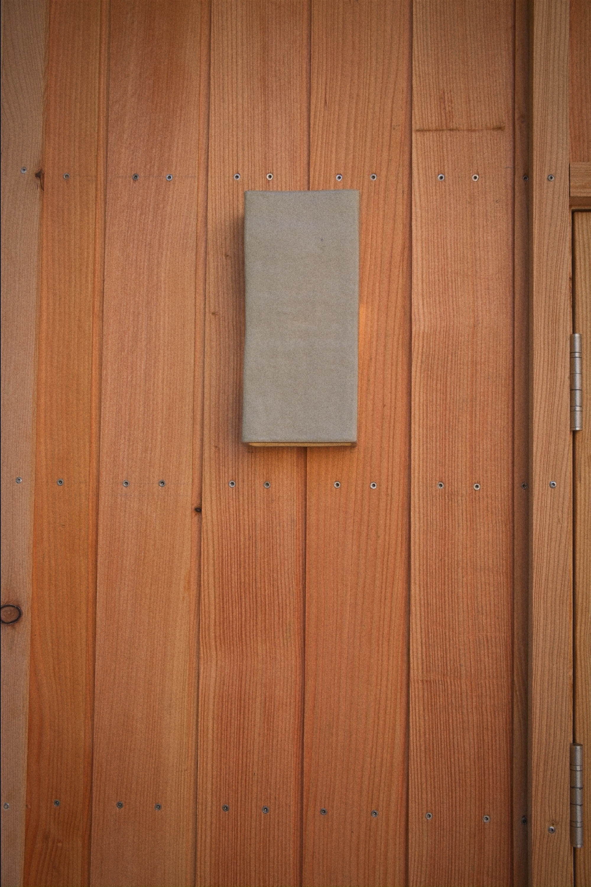 Welsh larch and Douglas fir timber sauna exterior
