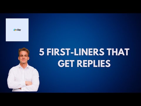 5 first lines that get replies