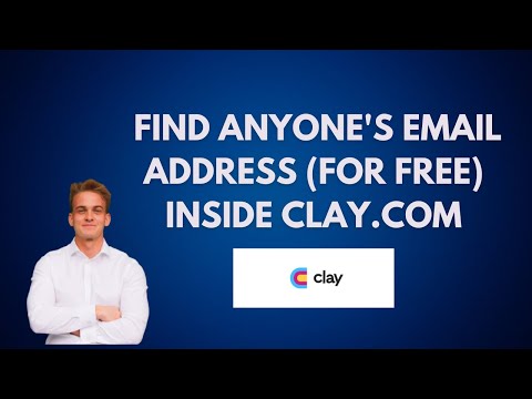 Find emails for free in Clay