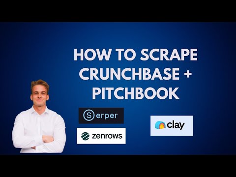 Scrape PitchBook and Crunchbase