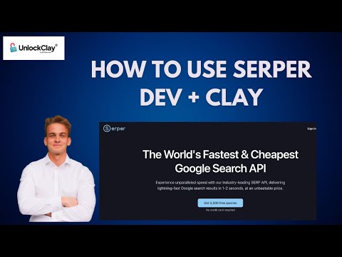 Serper.dev x Clay tutorial