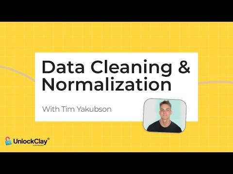 The data normalisation template