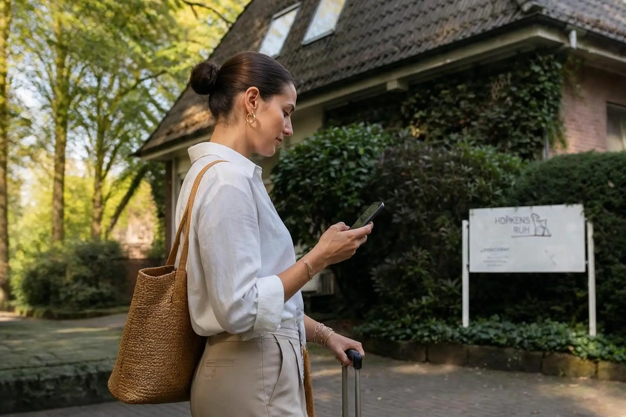 Check-In-Beleg mit Zugangscode