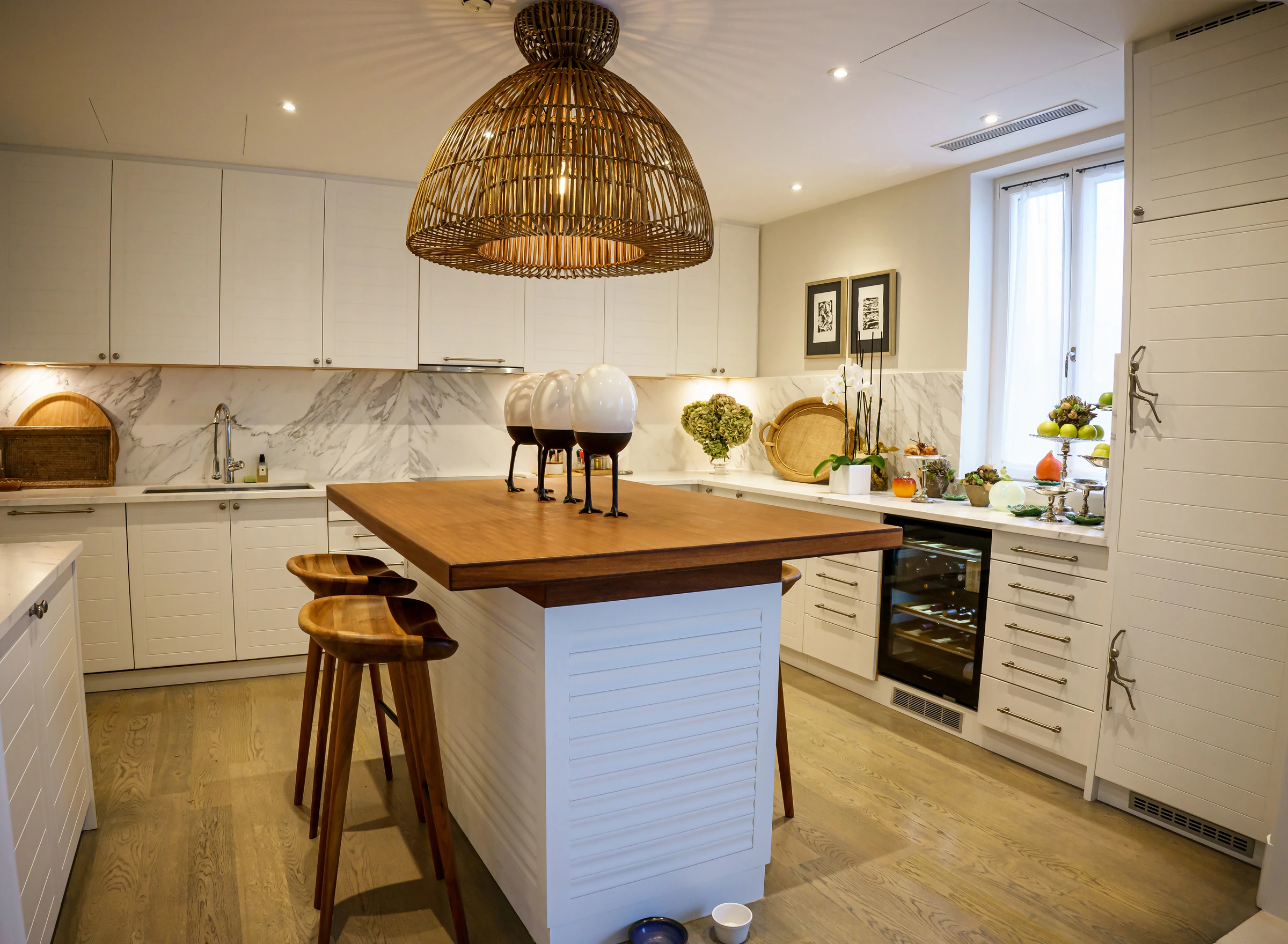 Waterfront penthouse in One Teuta: kitchen & dining
