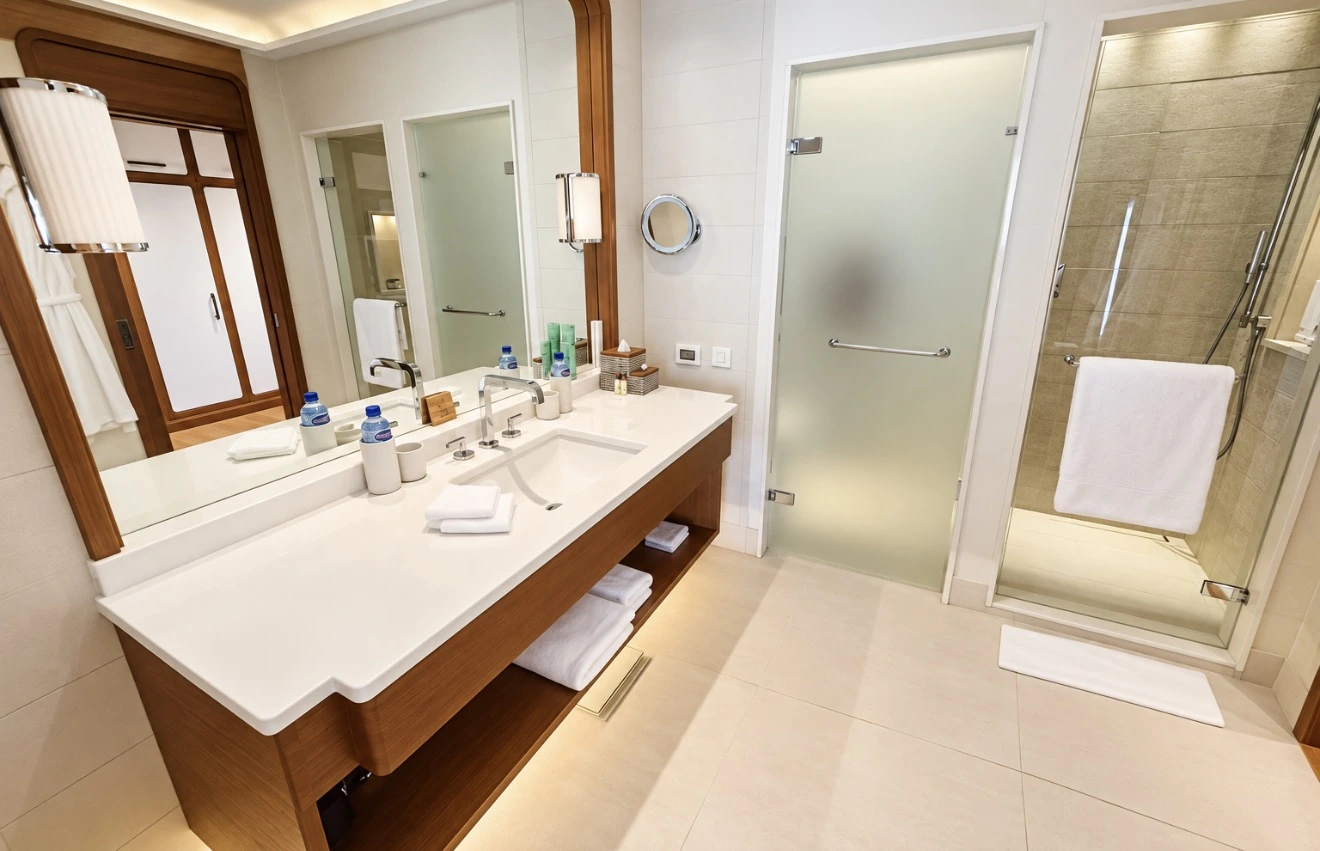 Studio at Regent Venezia: bathroom, photo 1
