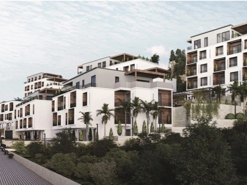 Tivat Gardens, new development in Pod Kuk: exterior, photo 2