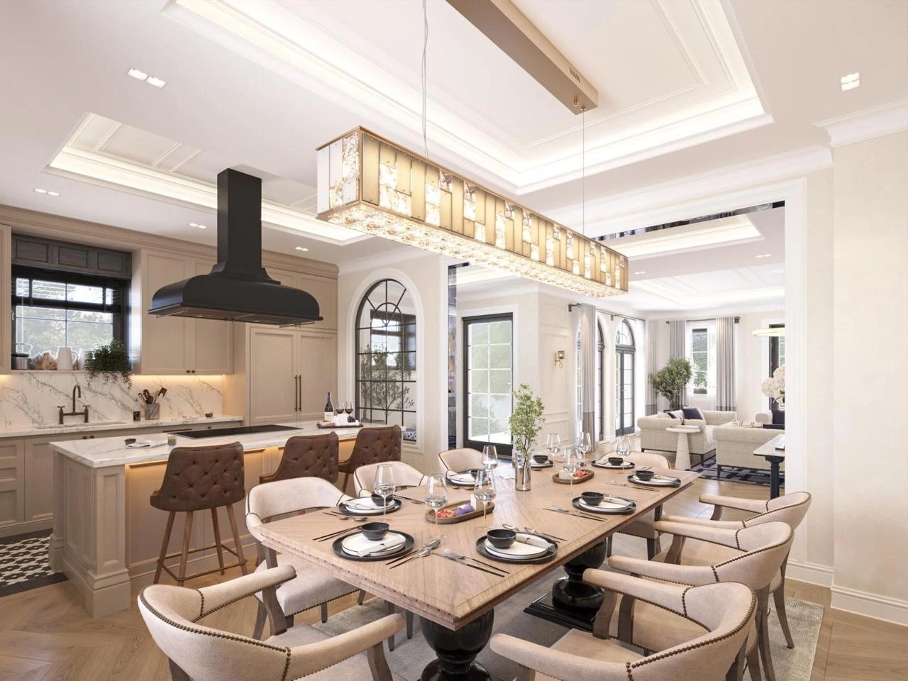 Seafront stone villa in Žanjice: kitchen & dining, photo 2
